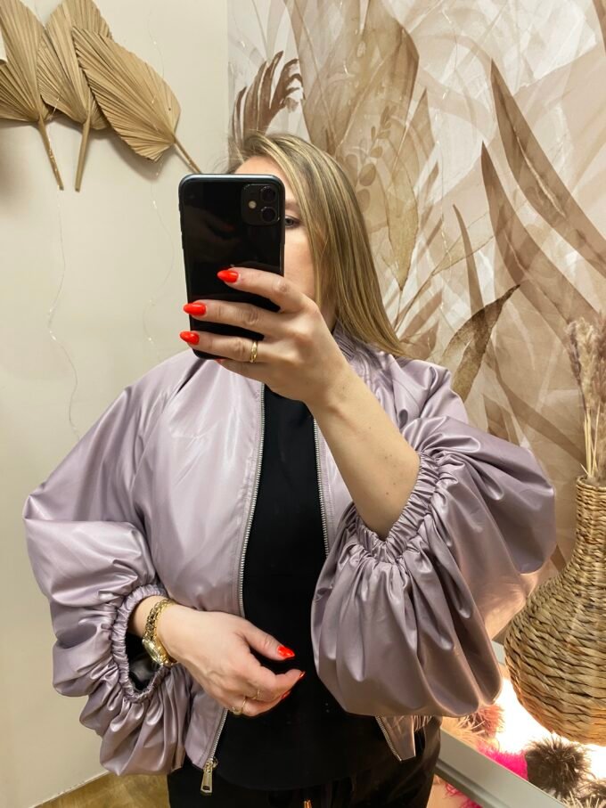 Bomberka Damska Premium z Efektownym Marszczeniem – Złap Spojrzenia!